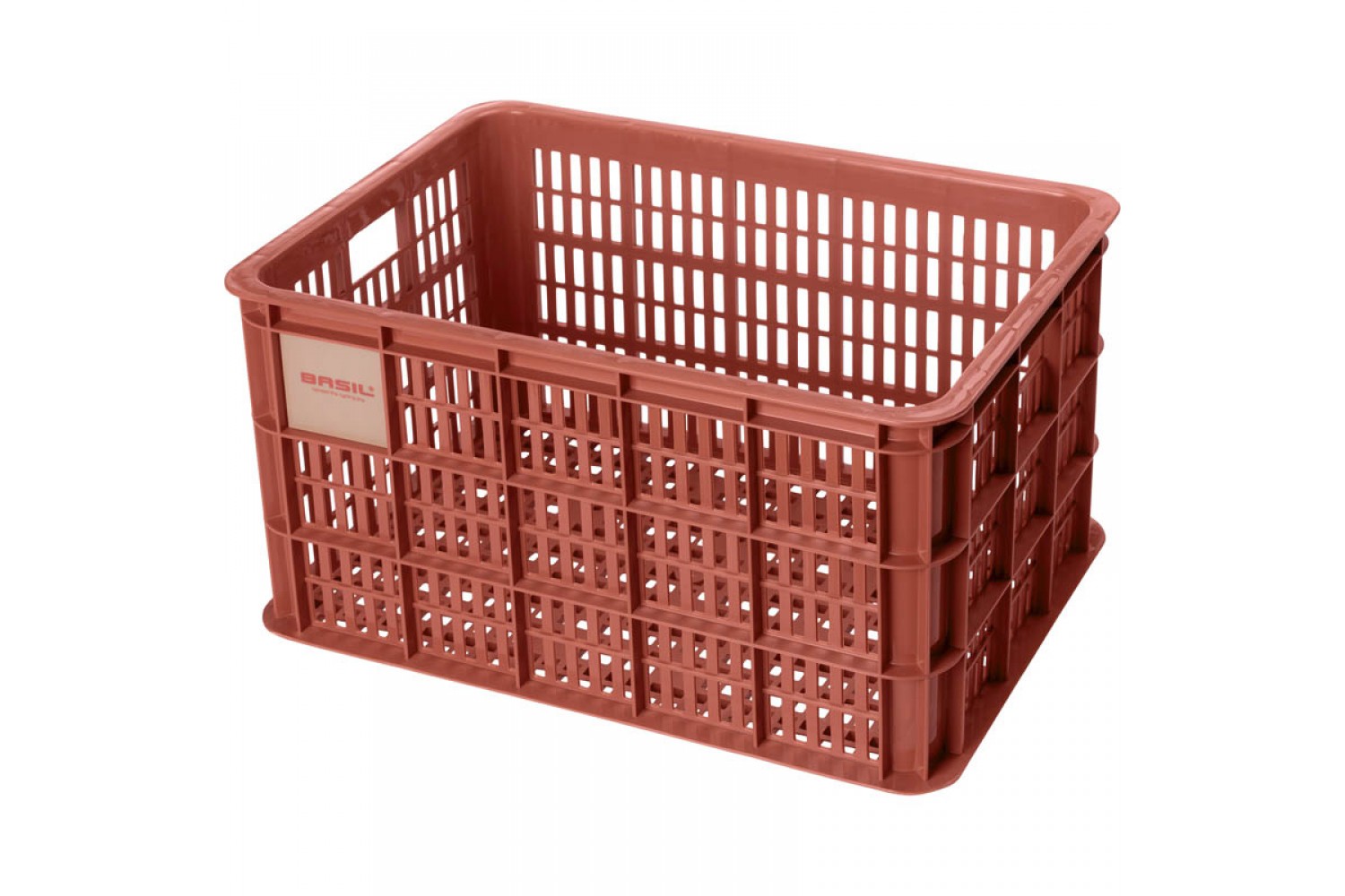 Basil Fietskrat Crate L | Large 40L | Rood