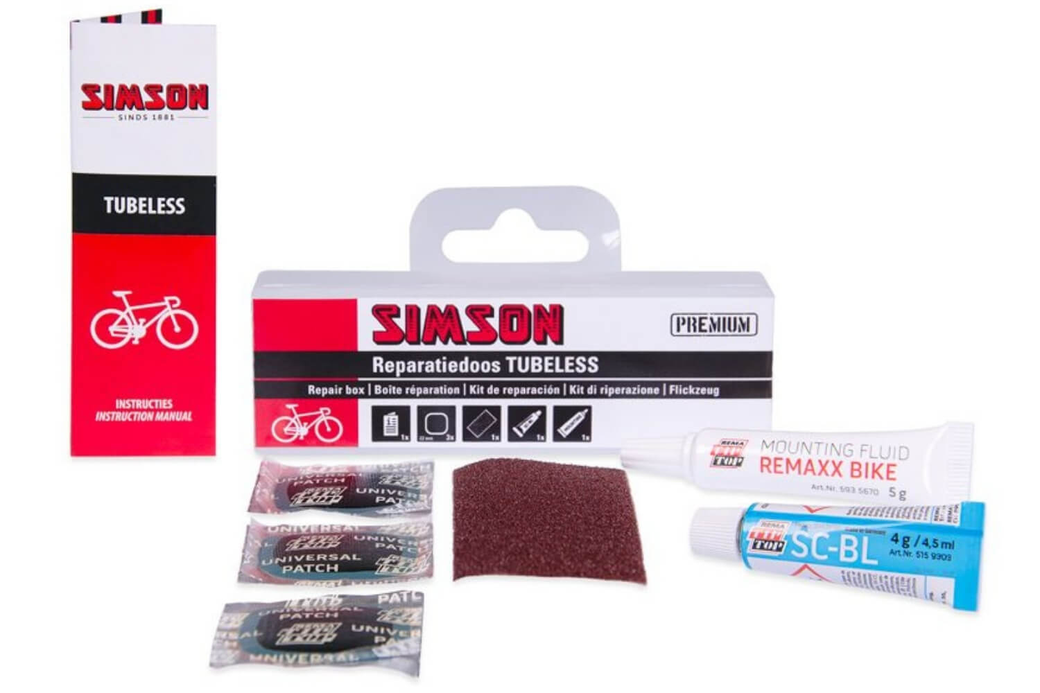 Simson Reparatiedoos | Tubeless