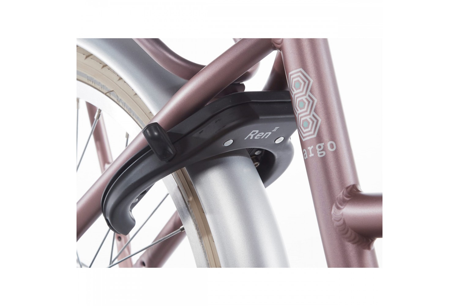 Alpina Cargo Transportfiets 20 inch Meisjes Wood Rose Mat