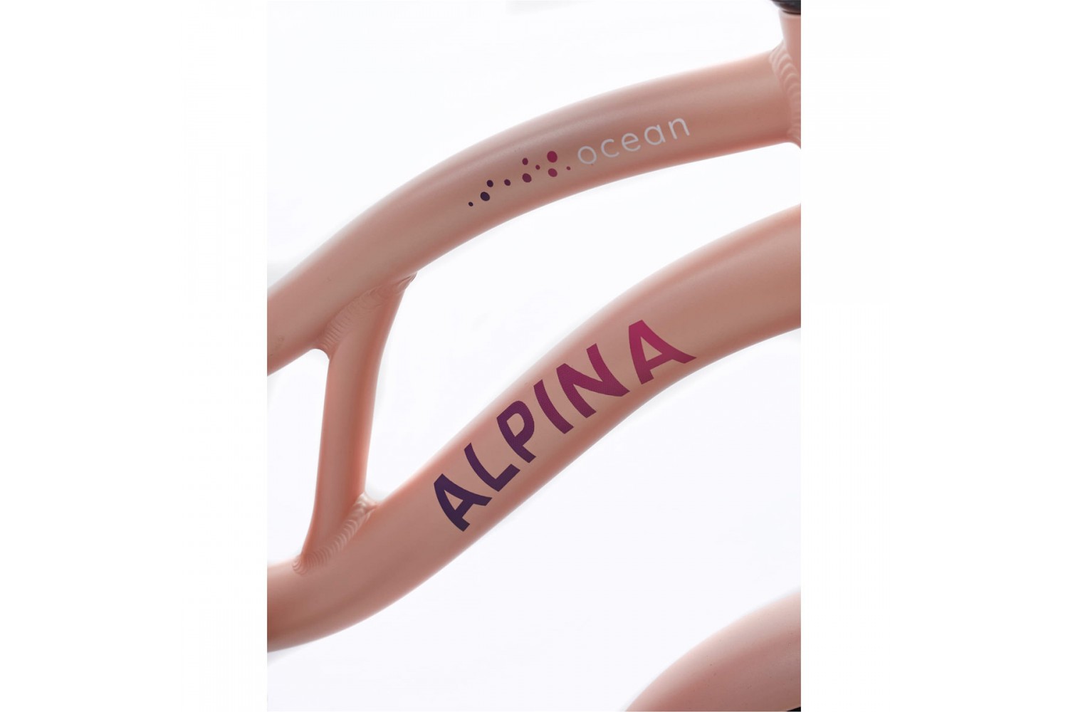 Alpina Ocean Kinderfiets 16 inch Meisjes Misty Roze Mat