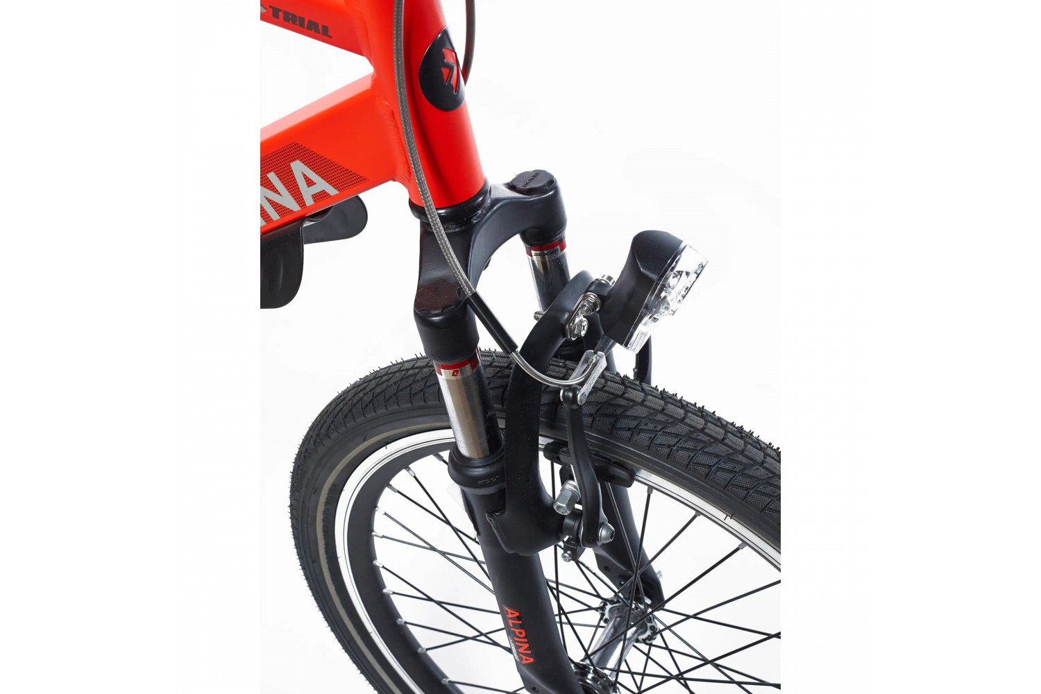 Alpina Trial Jongensfiets 20 inch Rood Mat