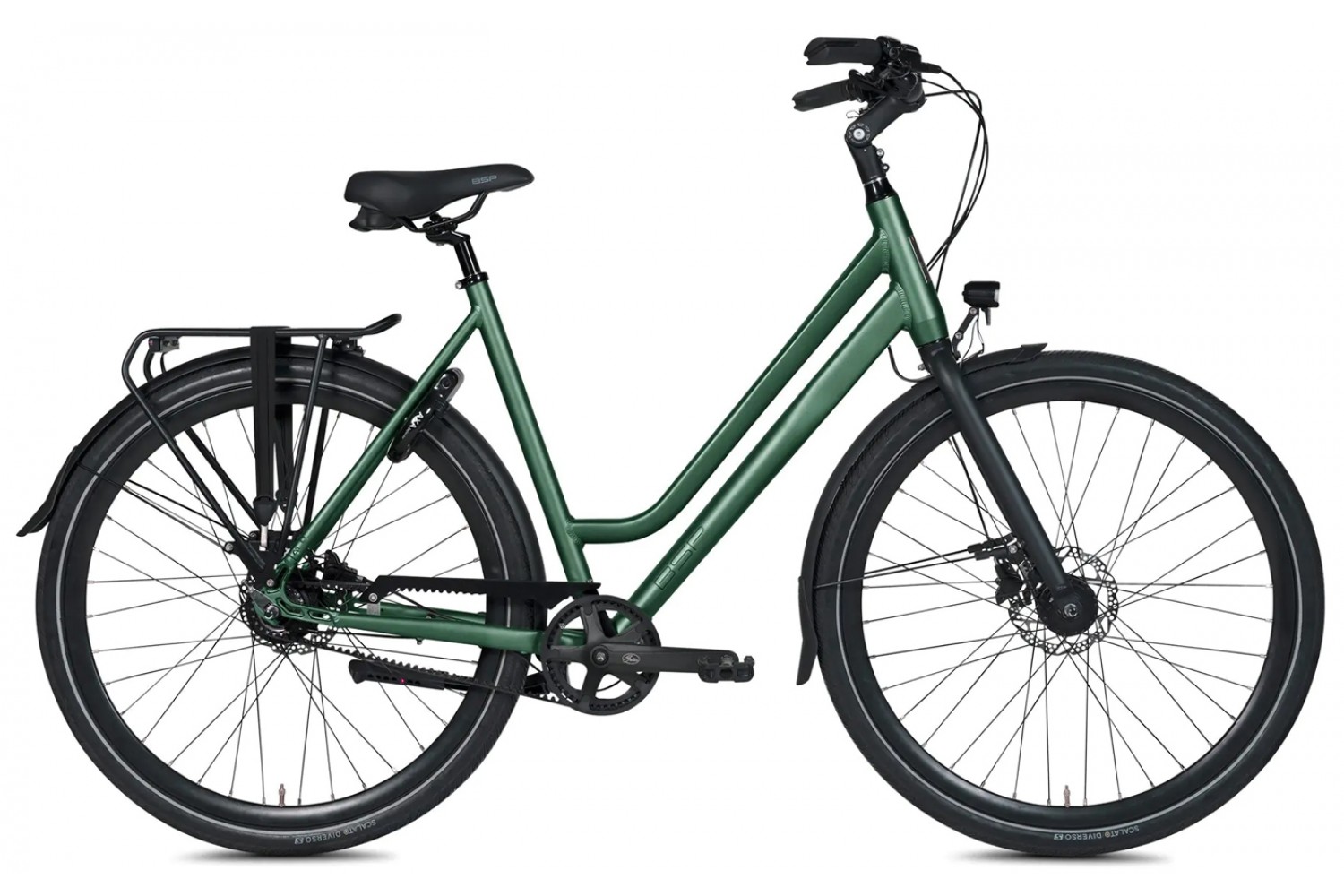 BSP Voyager Belt Stadsfiets Dames 28 inch 56cm Large Emerald Green