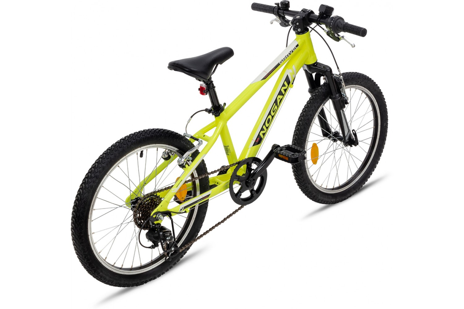 Nogan Gravel FUN AL Kinder Mountainbike 20 inch Electric Yellow