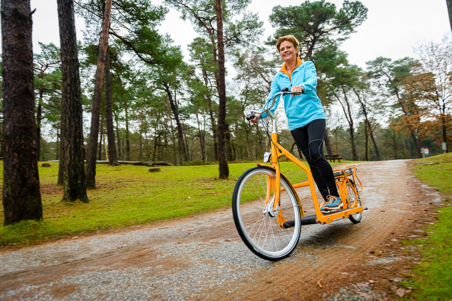 Lopifit Elektrische Loopbandfiets Rood