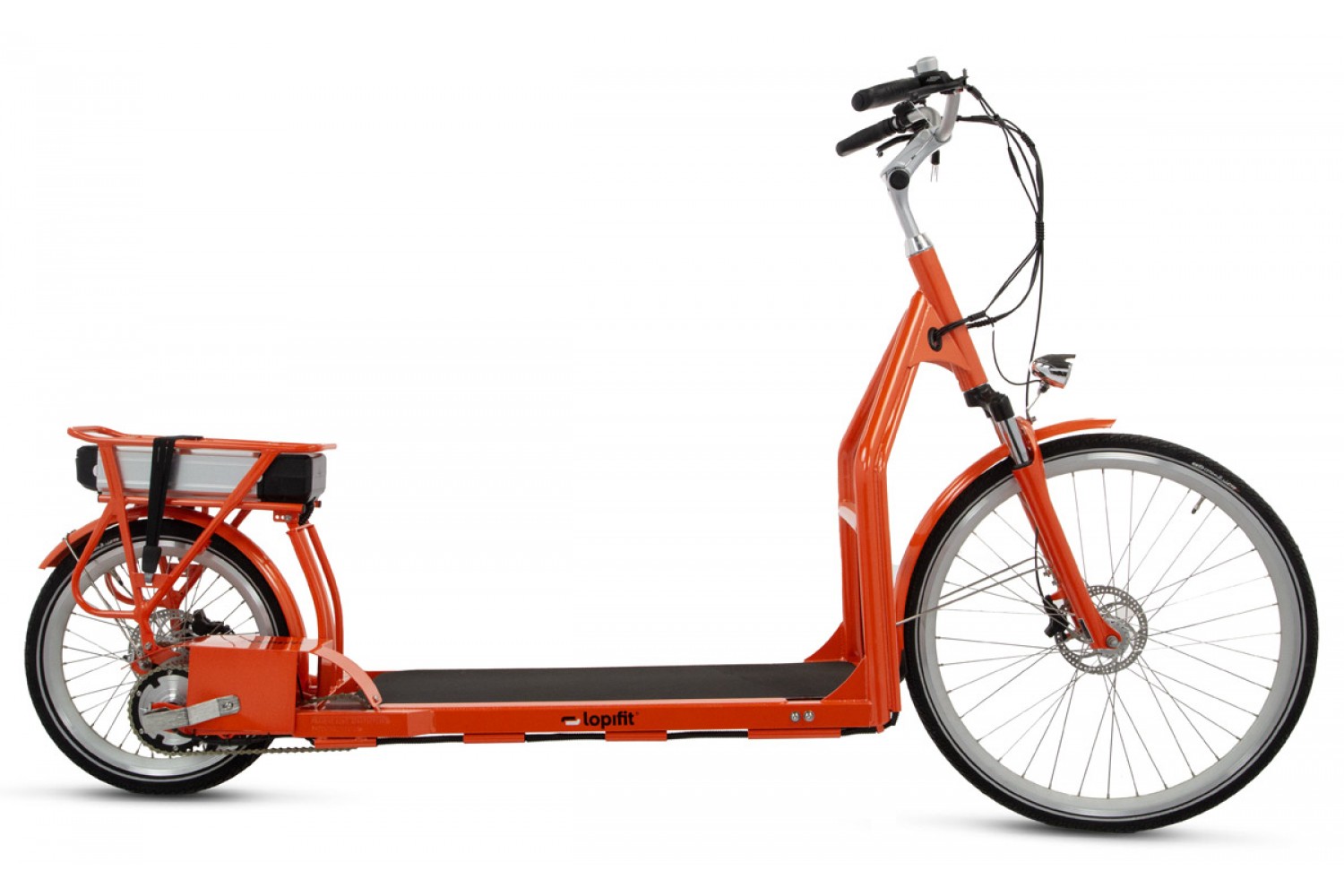 Lopifit Elektrische Loopbandfiets Oranje