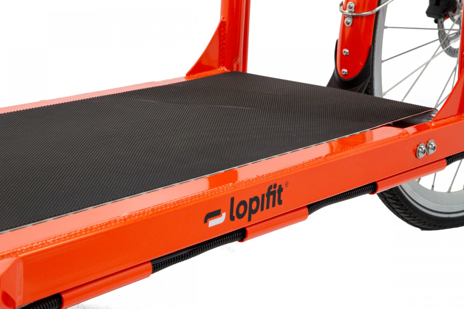 Lopifit Elektrische Loopbandfiets Oranje