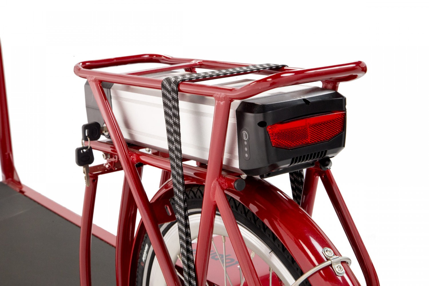 Lopifit Elektrische Loopbandfiets Rood