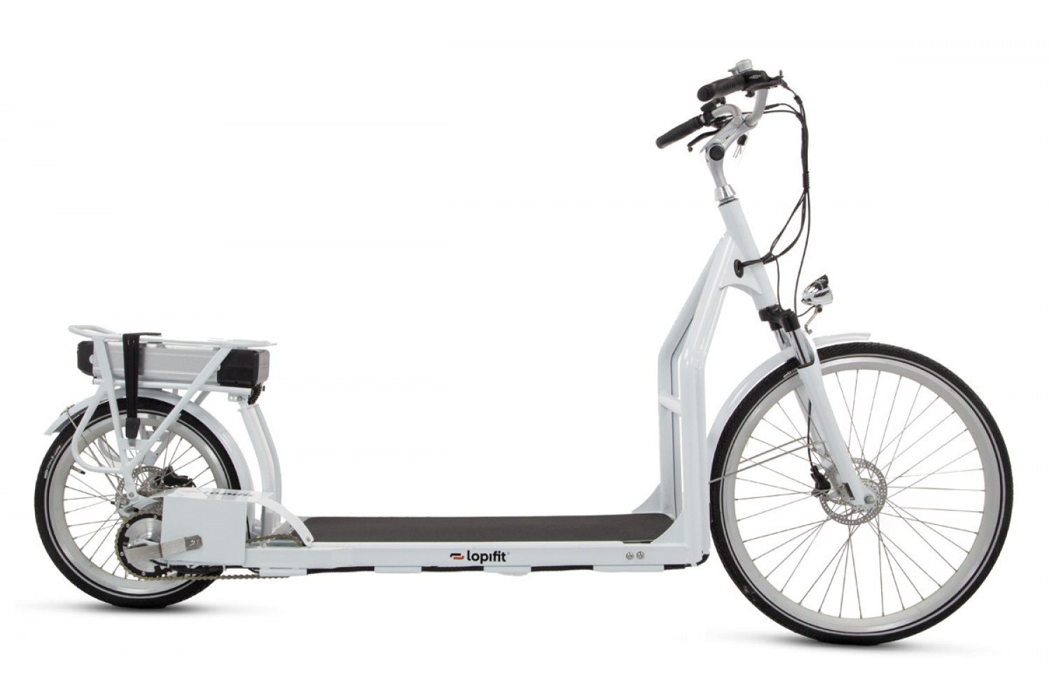 Lopifit Elektrische Loopbandfiets Wit