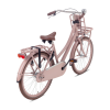 Nogan Cargo Transportfiets 24 inch Meisjesfiets Mat Roze