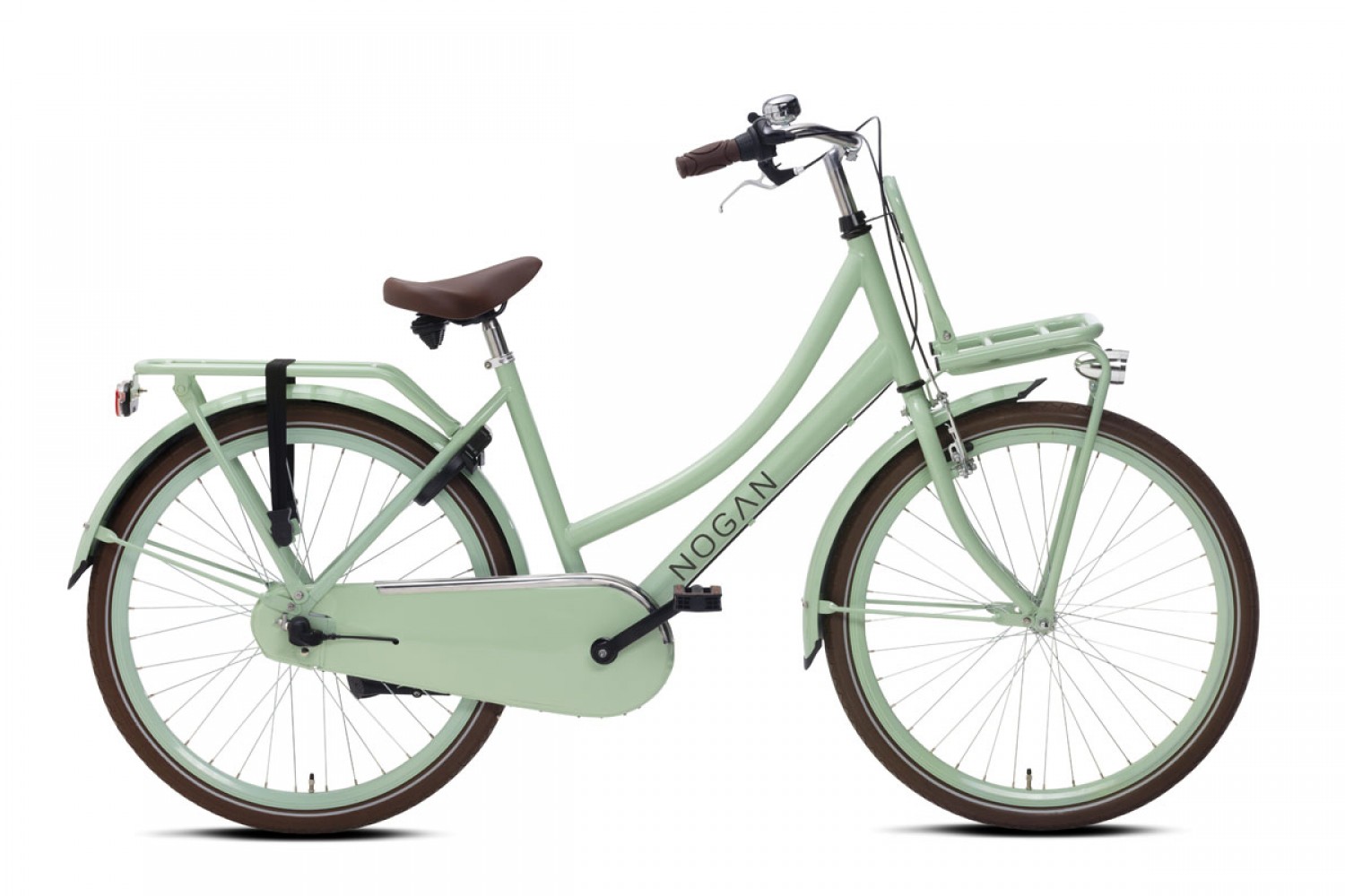 Nogan Cargo N3 Transportfiets 26 inch Meisjesfiets Pastel Groen