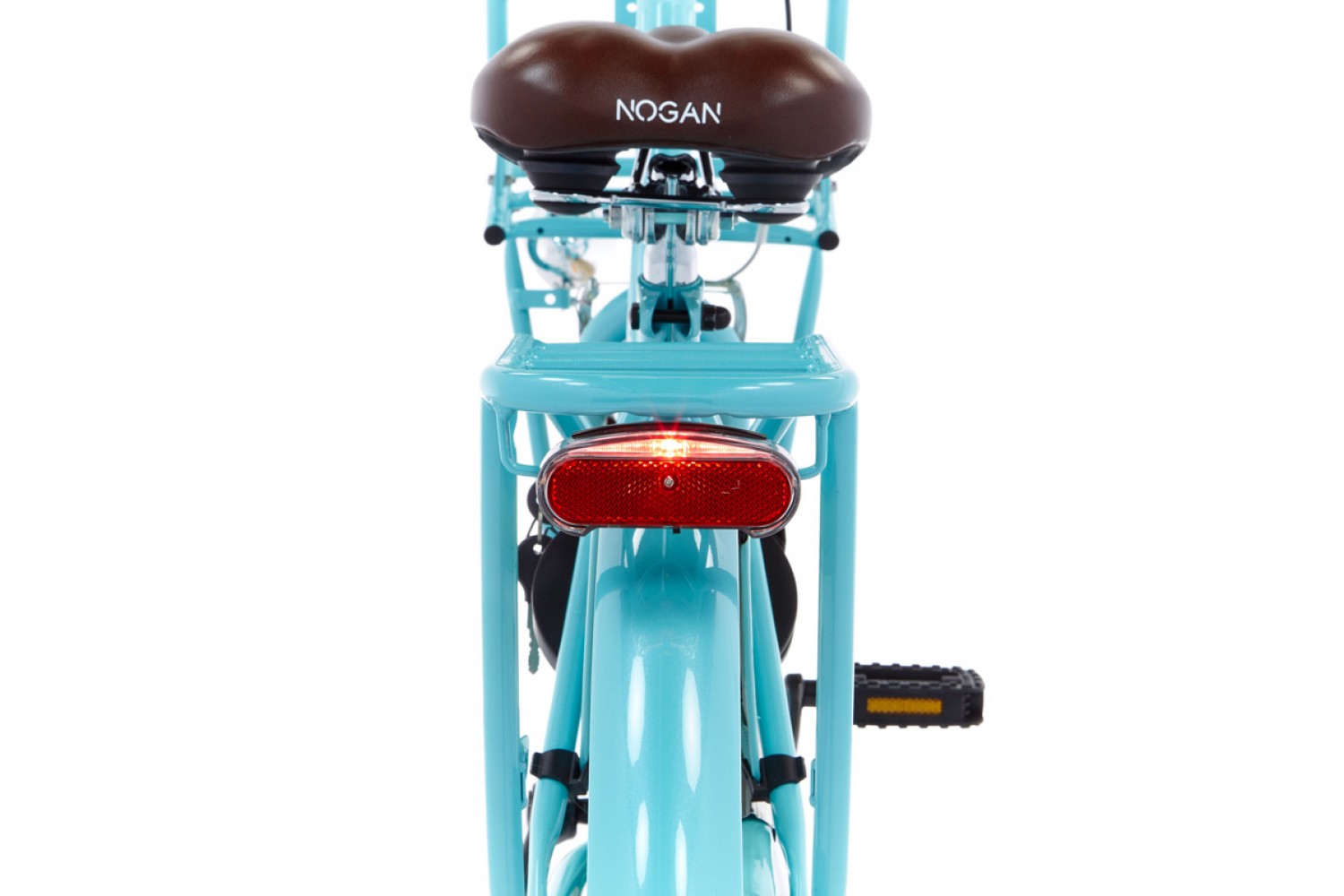 Nogan Vintage Transportfiets 20 inch Meisjes Aqua Blauw
