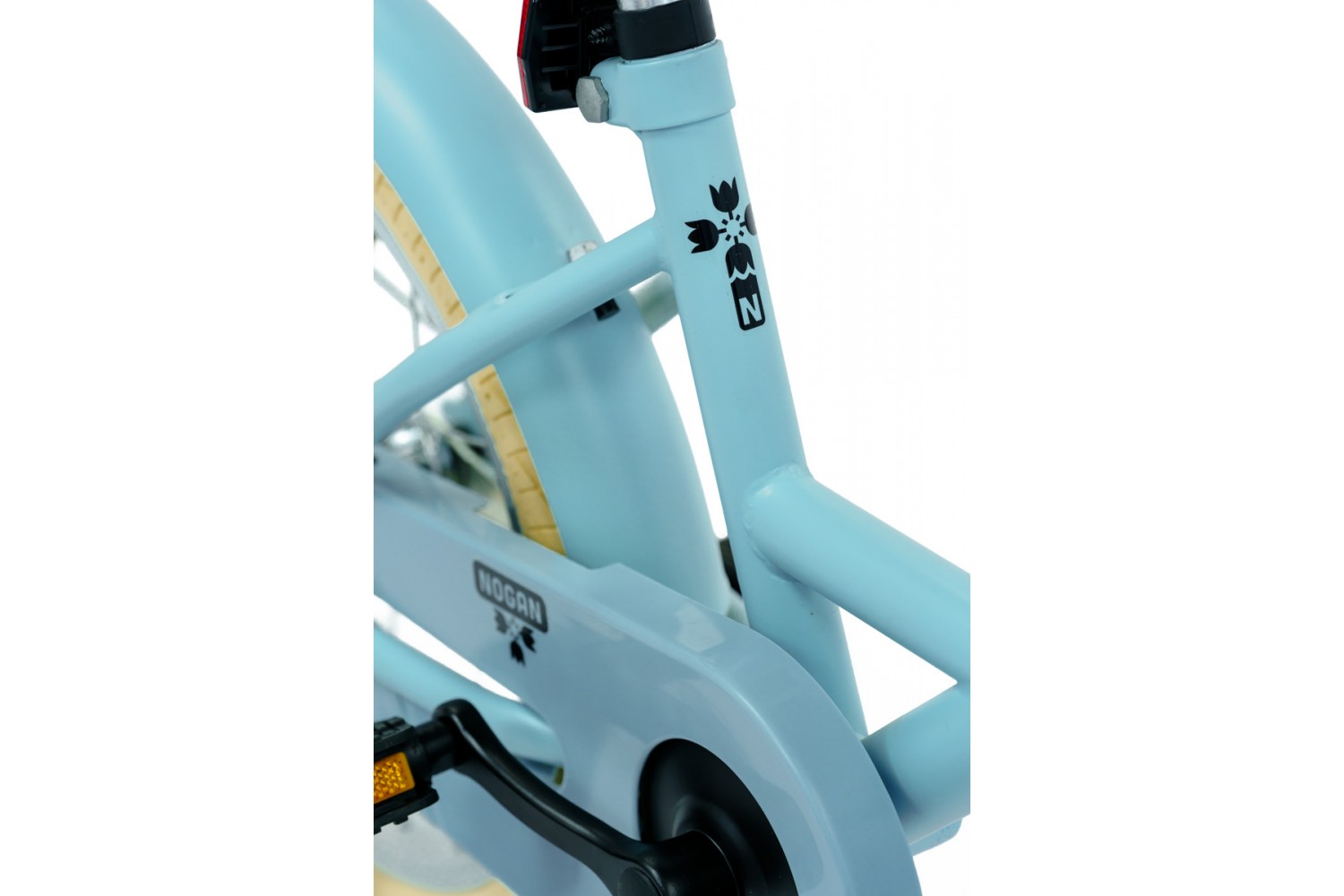 Nogan Dutchy Kinderfiets 14 Inch Blauw Nogan Dutchy Kinderfiets 14 Inch Blauw