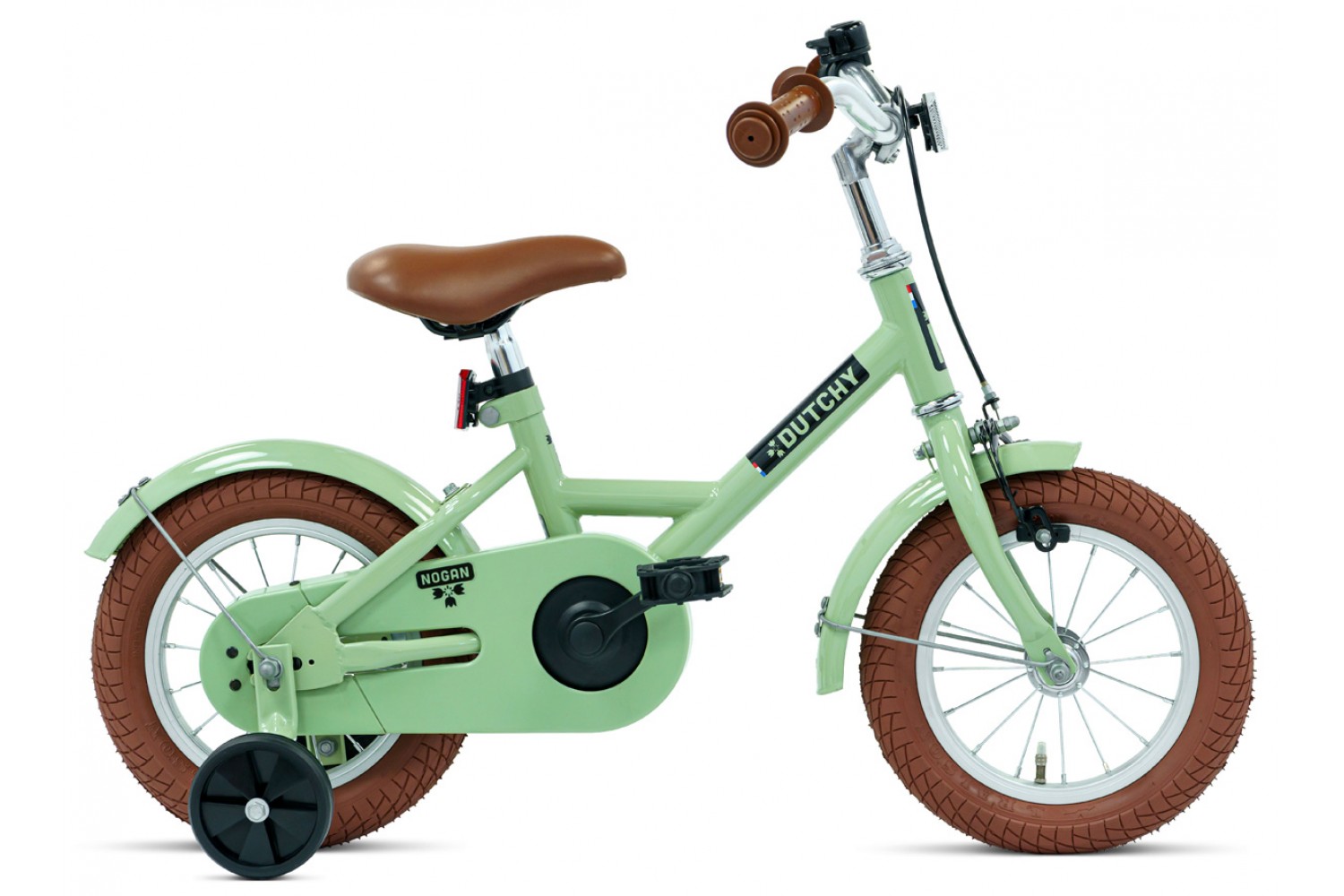 Nogan Dutchy Kinderfiets 12 Inch Groen Nogan Dutchy Kinderfiets 12 Inch Groen