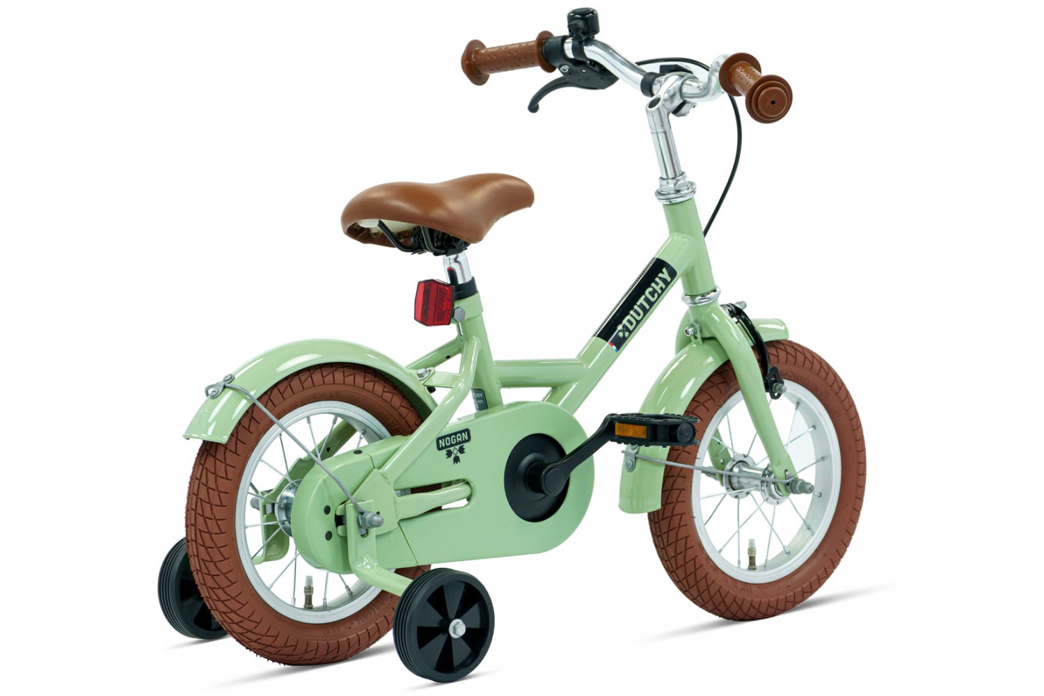 Nogan Dutchy Kinderfiets 12 Inch Groen Nogan Dutchy Kinderfiets 12 Inch Groen