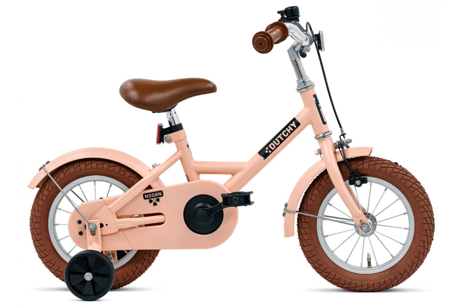 Nogan Dutchy Kinderfiets 12 Inch Mat Roze Nogan Dutchy Kinderfiets 12 Inch Mat Roze