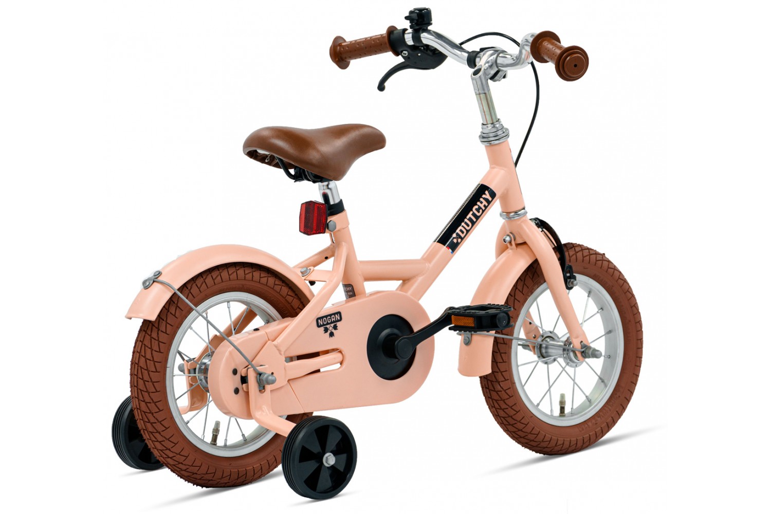 Nogan Dutchy Kinderfiets 12 Inch Mat Roze Nogan Dutchy Kinderfiets 12 Inch Mat Roze