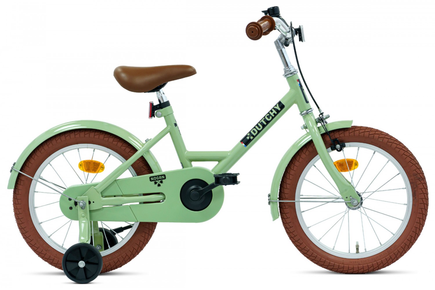 Nogan Dutchy Kinderfiets 16 Inch Groen Nogan Dutchy Kinderfiets 16 Inch Groen