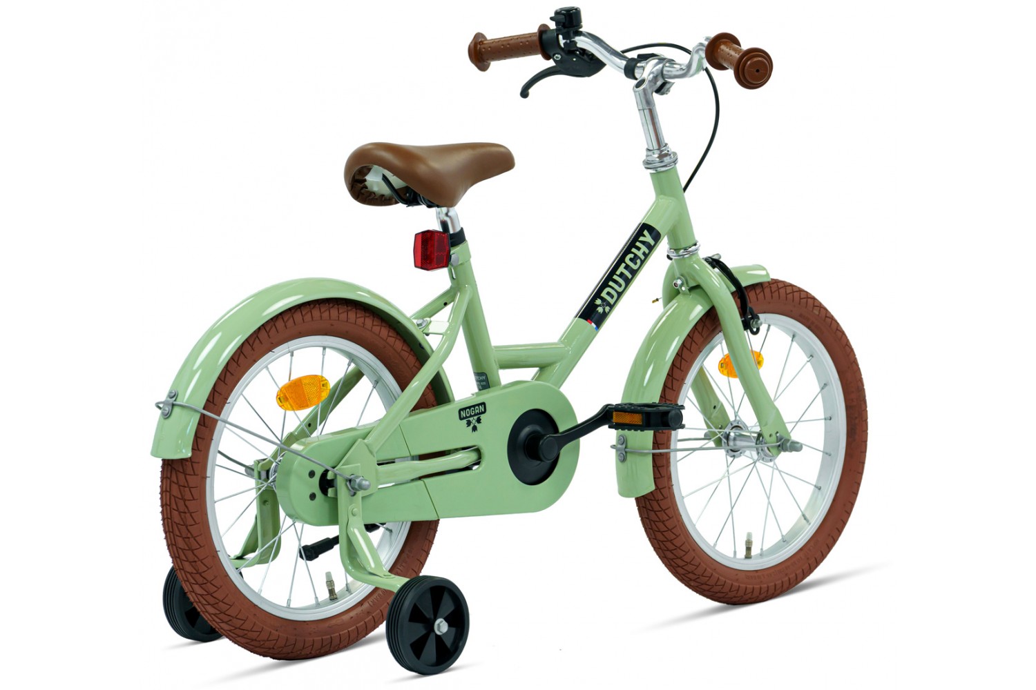 Nogan Dutchy Kinderfiets 16 Inch Groen Nogan Dutchy Kinderfiets 16 Inch Groen