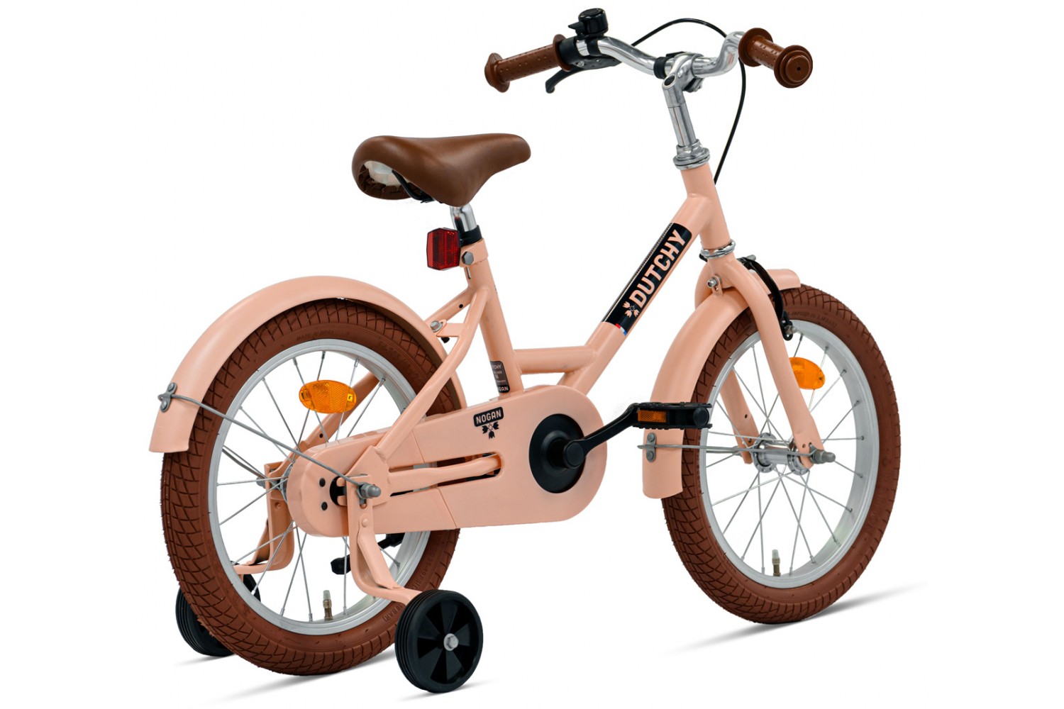 Nogan Dutchy Kinderfiets 16 Inch Mat Roze Nogan Dutchy Kinderfiets 16 Inch Mat Roze
