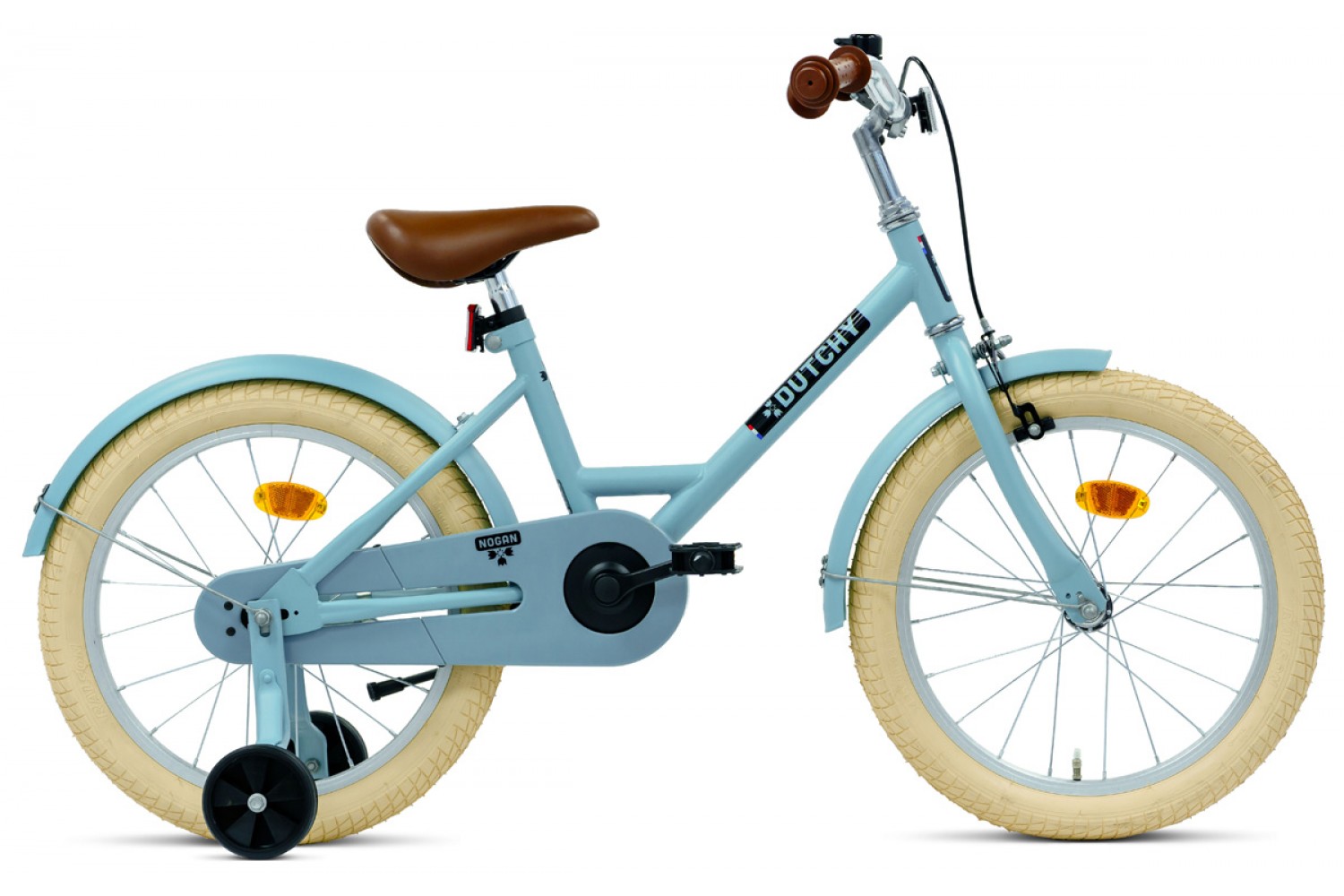 Nogan Dutchy Kinderfiets 18 Inch Blauw Nogan Dutchy Kinderfiets 18 Inch Blauw