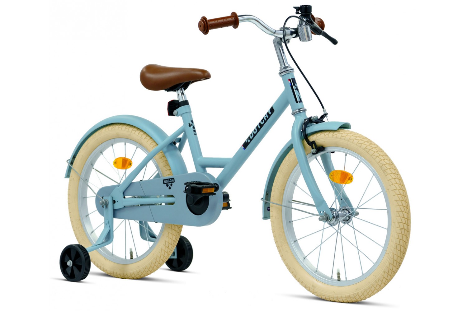 Nogan Dutchy Kinderfiets 18 Inch Blauw Nogan Dutchy Kinderfiets 18 Inch Blauw