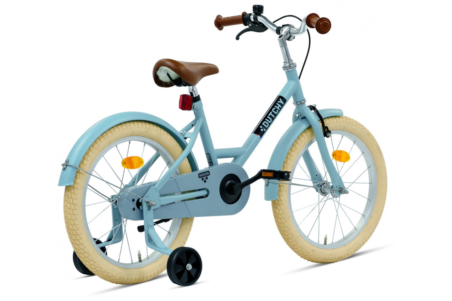Nogan Dutchy Kinderfiets 18 Inch Blauw Nogan Dutchy Kinderfiets 18 Inch Blauw