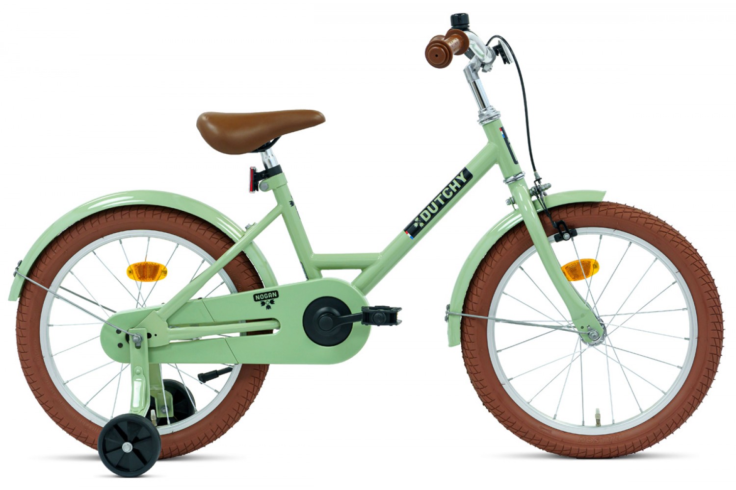 Nogan Dutchy Kinderfiets 18 Inch Groen Nogan Dutchy Kinderfiets 18 Inch Groen