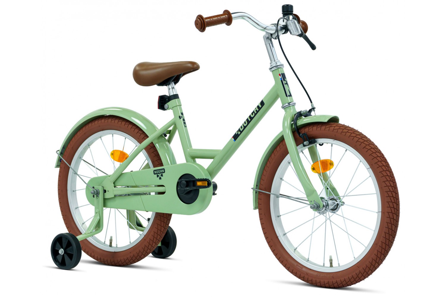 Nogan Dutchy Kinderfiets 18 Inch Groen Nogan Dutchy Kinderfiets 18 Inch Groen