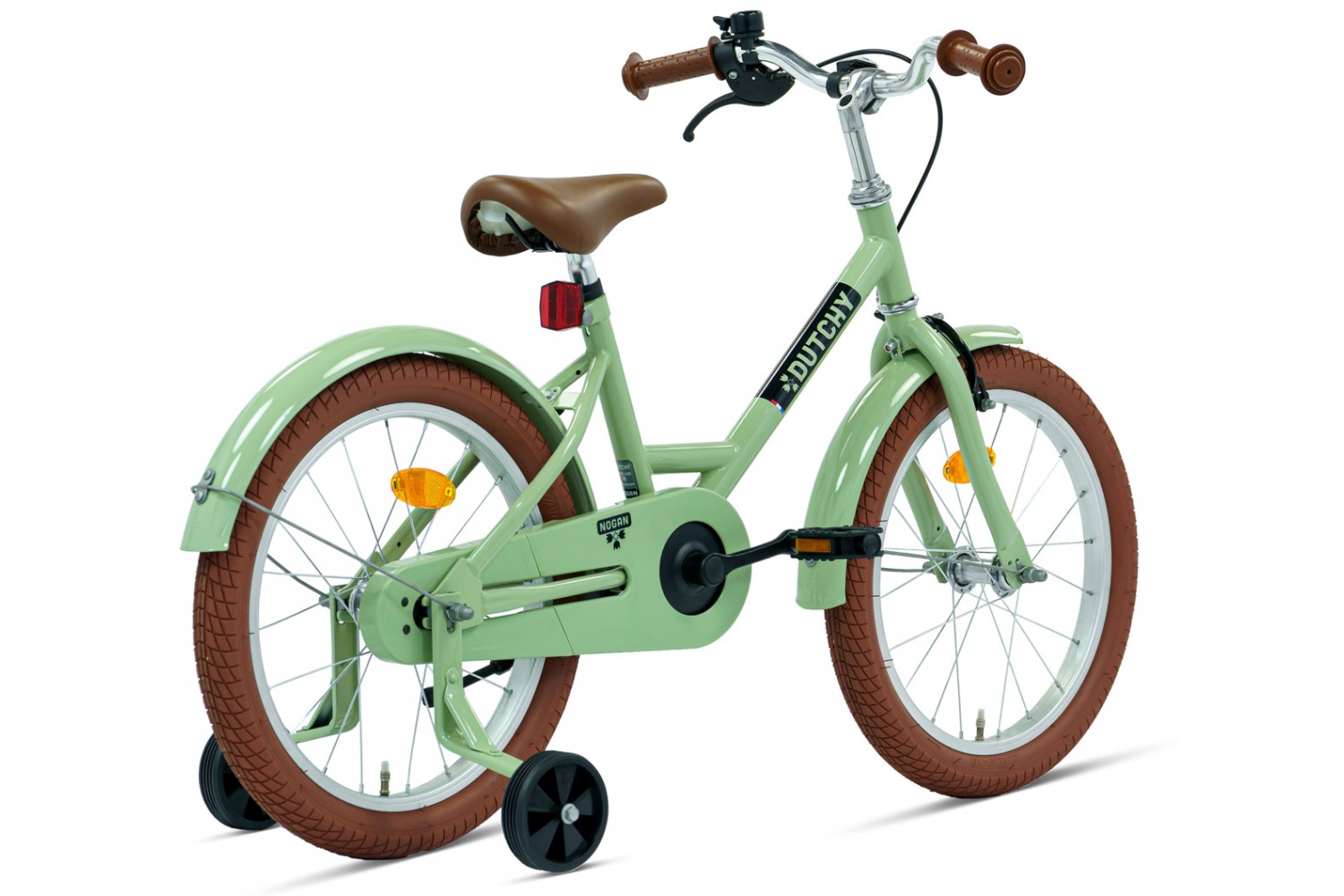 Nogan Dutchy Kinderfiets 18 Inch Groen Nogan Dutchy Kinderfiets 18 Inch Groen