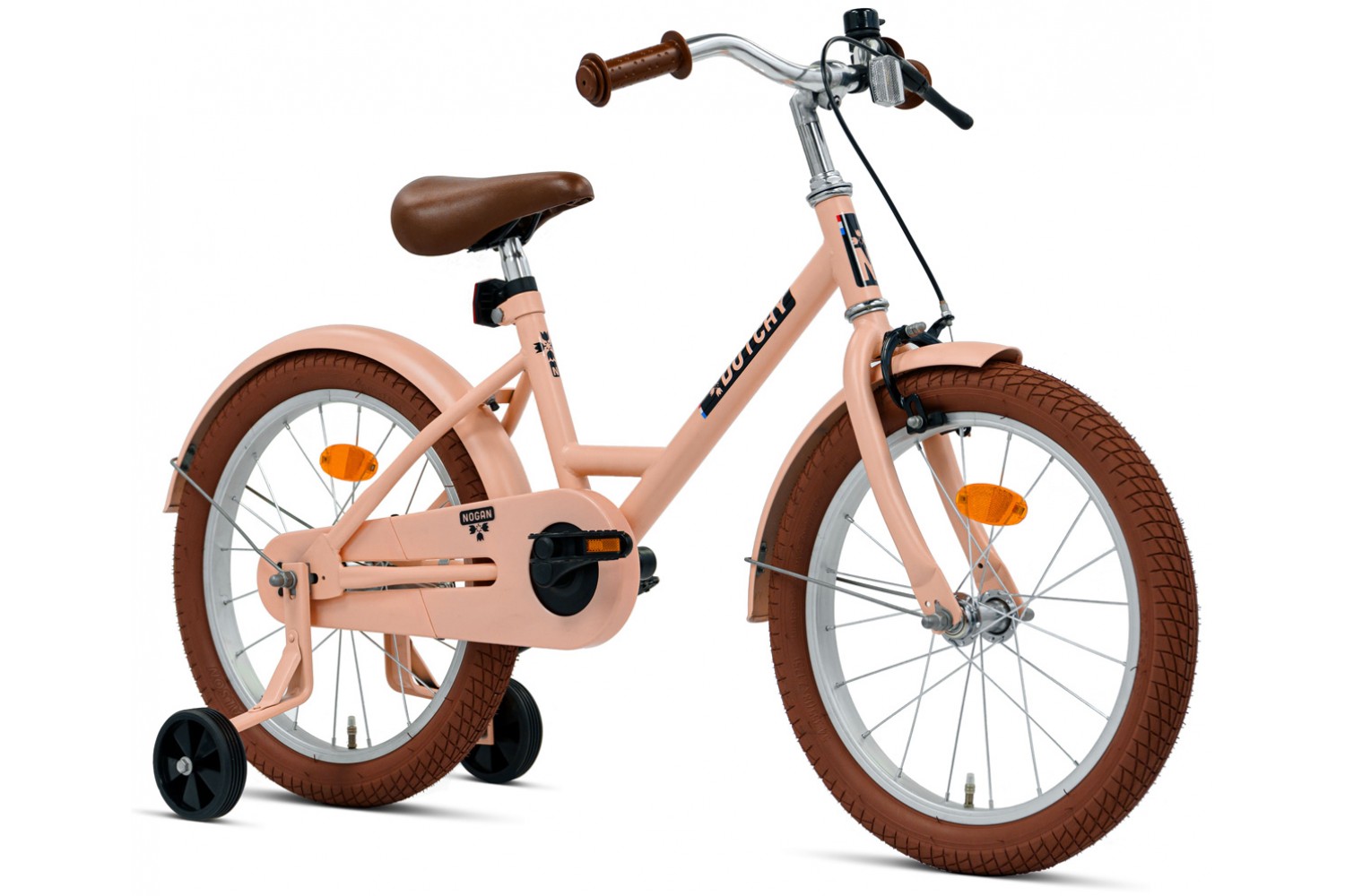 Nogan Dutchy Kinderfiets 18 Inch Mat Roze Nogan Dutchy Kinderfiets 18 Inch Mat Roze