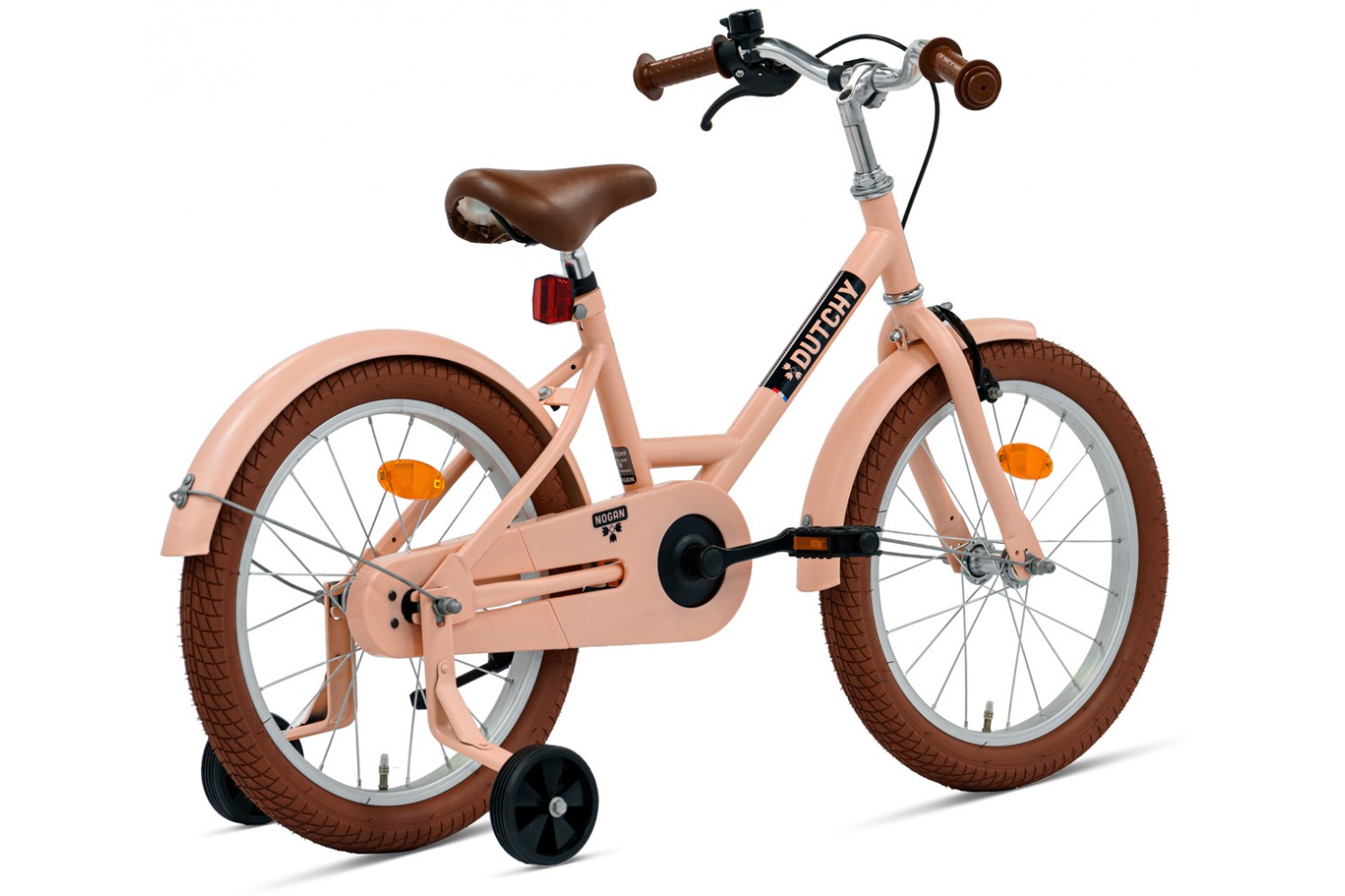 Nogan Dutchy Kinderfiets 18 Inch Mat Roze Nogan Dutchy Kinderfiets 18 Inch Mat Roze
