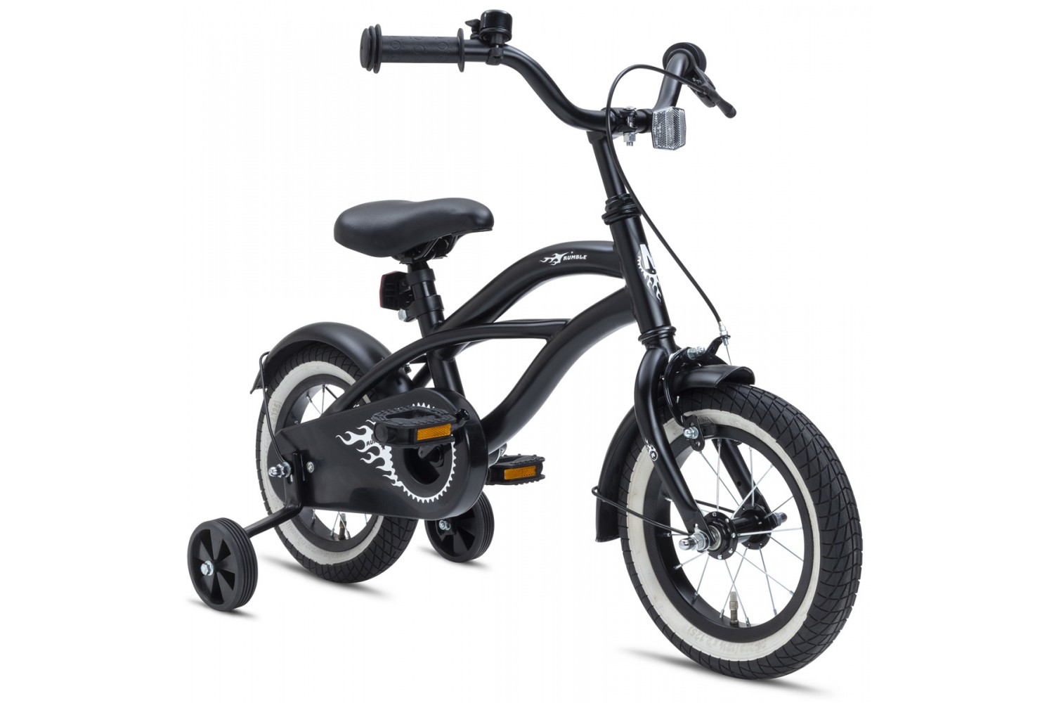 Nogan Rumble Kinderfiets 12 inch Zwart