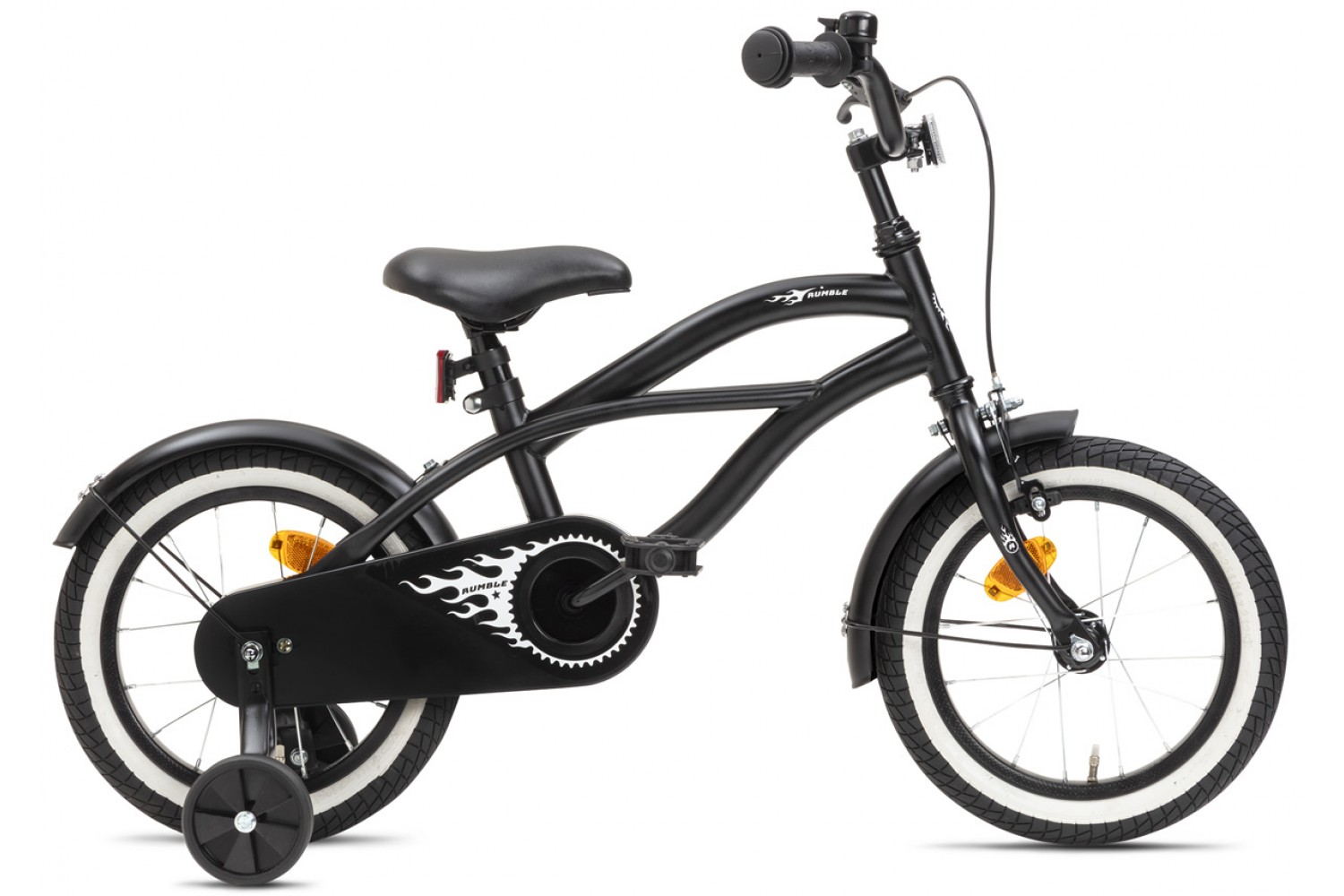 Nogan Rumble Kinderfiets 14 inch Zwart