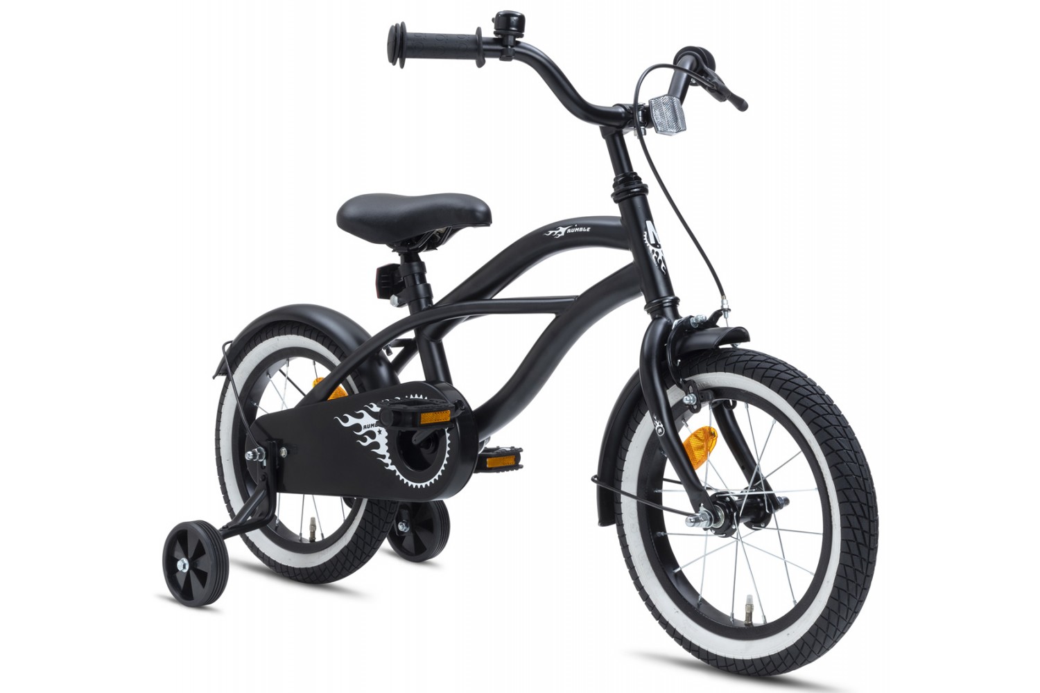 Nogan Rumble Kinderfiets 14 inch Zwart