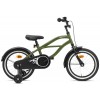 Nogan Rumble Kinderfiets 16 inch Leger Groen