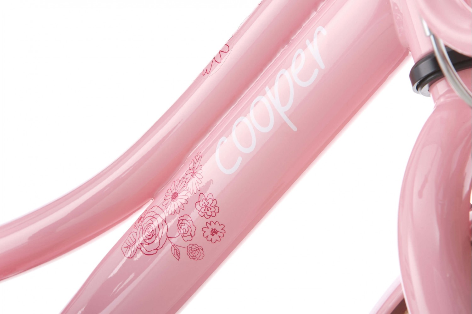 SuperSuper Cooper Bamboo 12 inch Kinderfiets Meisjes Roze