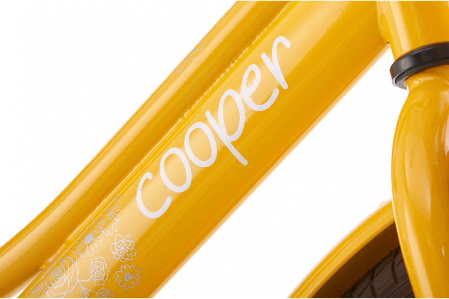 Popal Cooper Bamboo Meisjesfiets 20 inch Geel