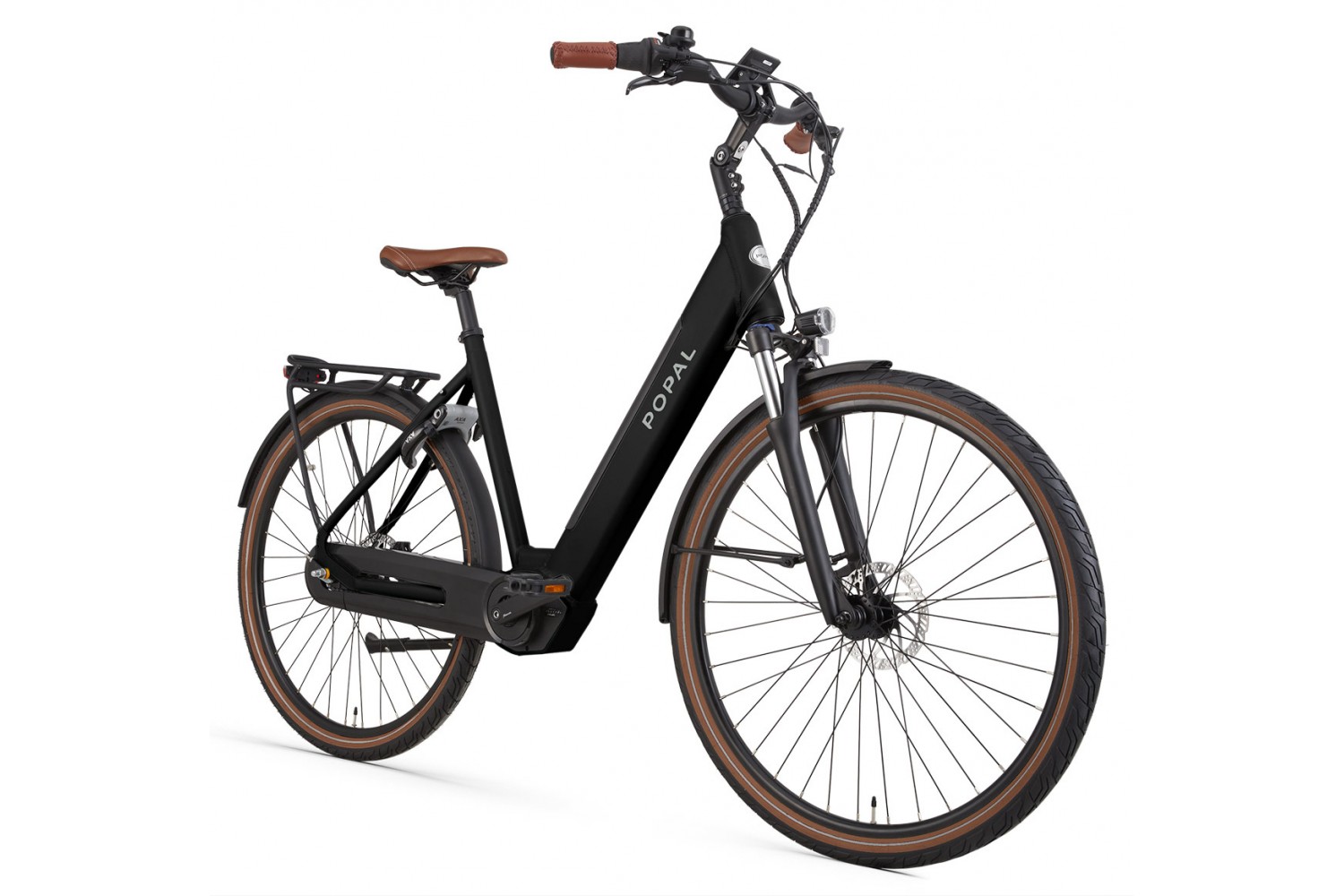 Popal Novel Elektrische Fiets 47cm Mat Zwart