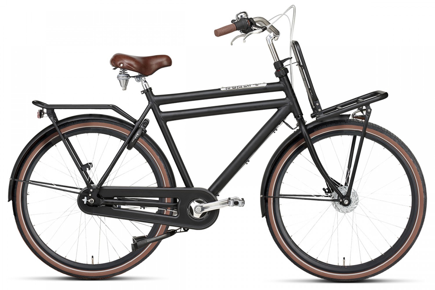 Popal Cargo Aluminium N7 Transportfiets 28 inch Heren 61cm Mat Zwart Popal Cargo Aluminium N7 Transportfiets 28 inch Heren 61cm Mat Zwart