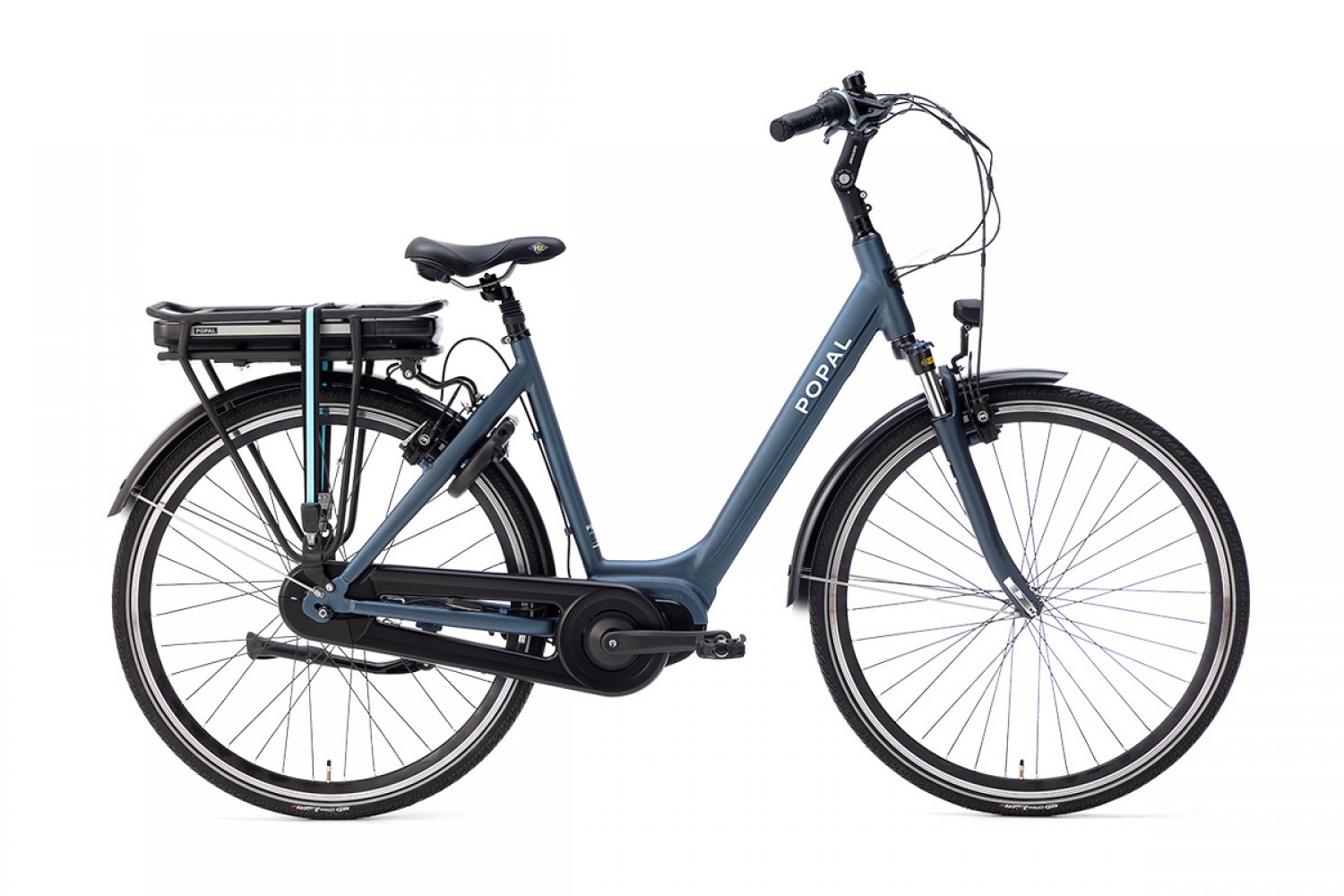 Popal Rune Elektrische Fiets 51cm Mat Blauw