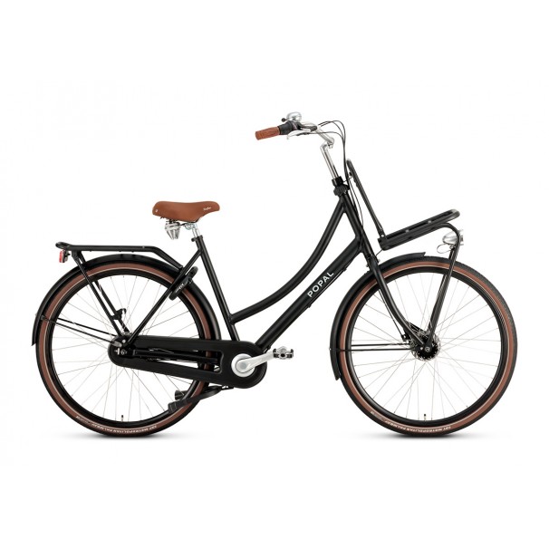 Popal Daily Dutch Prestige N7 Transportfiets 28 inch Dames 47cm Mat Zwart Popal Daily Dutch Prestige N7 Transportfiets 28 inch Dames 47cm Mat Zwart