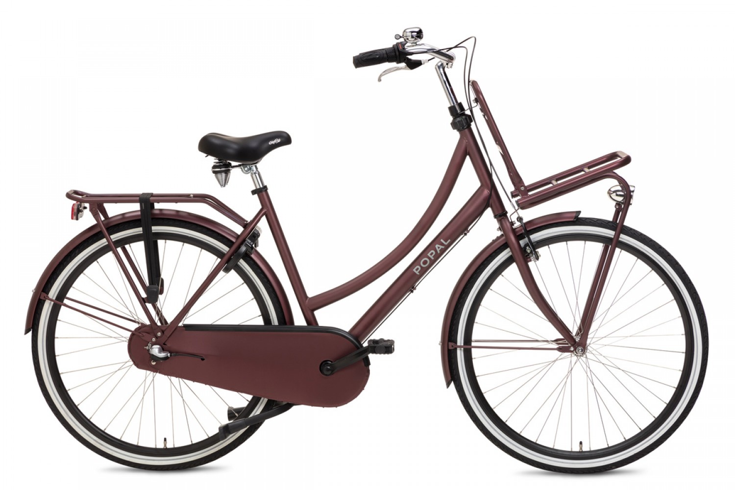 Popal Daily Dutch Basic+ N3 Transportfiets 28 inch Dames 59cm Oak Red