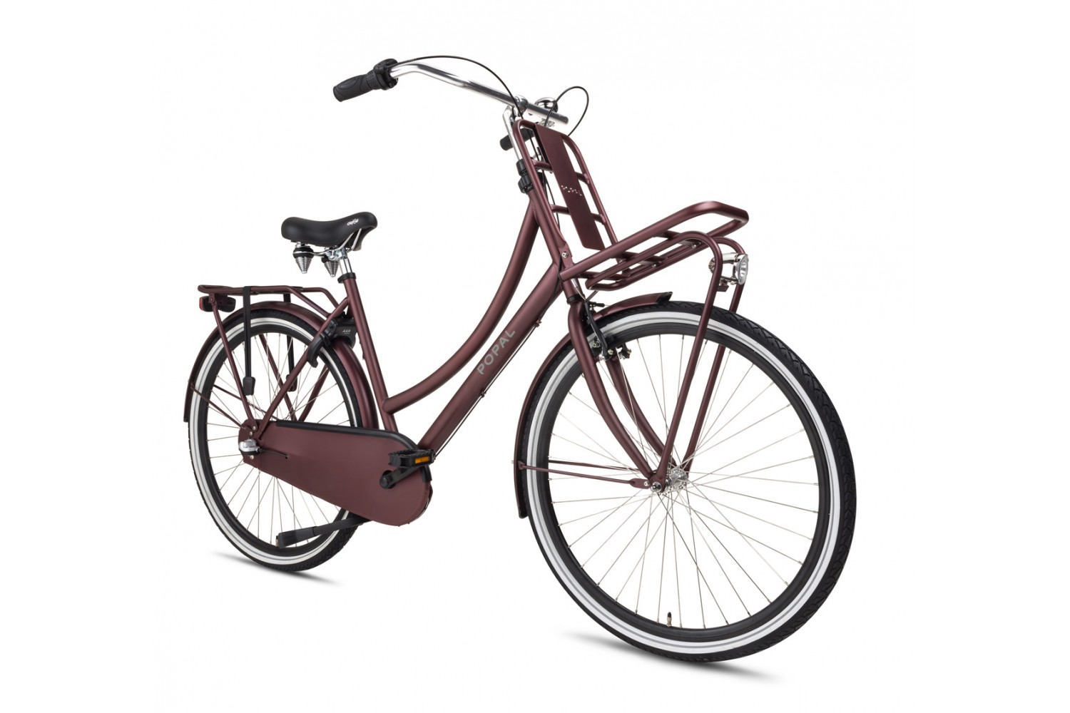 Popal Daily Dutch Basic+ N3 Transportfiets 28 inch Dames 53cm Oak Red