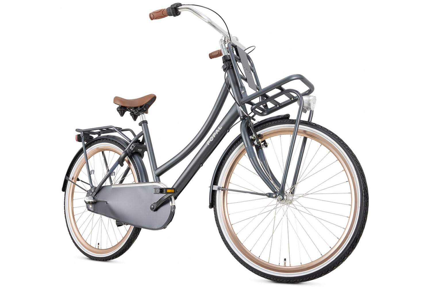 Popal Daily Dutch Basic+ N3 Transportfiets 26 inch Meisjes Petrol Blauw