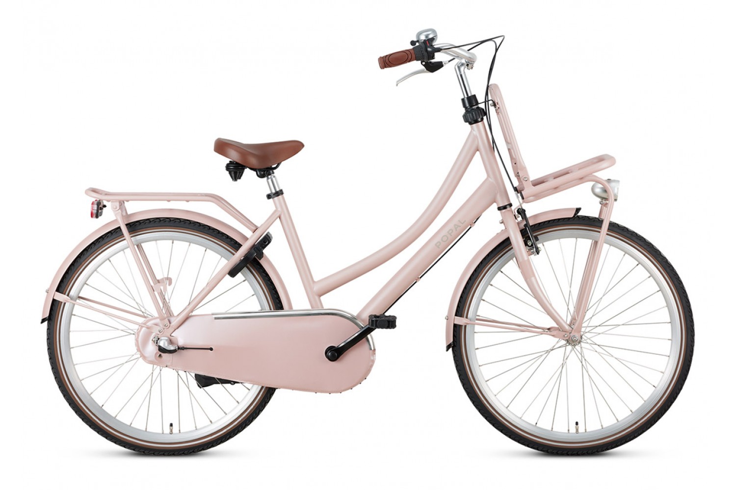 Popal Daily Dutch Basic+ N3 Transportfiets 26 inch Meisjes Zalm Roze