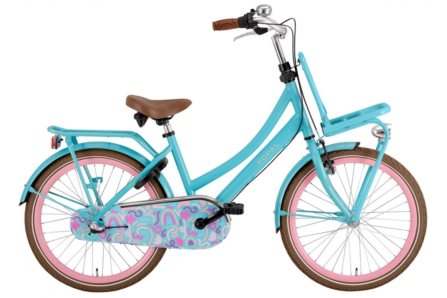 Popal Daily Dutch Basic+ N3 Transportfiets 22 inch Meisjes Turquoise