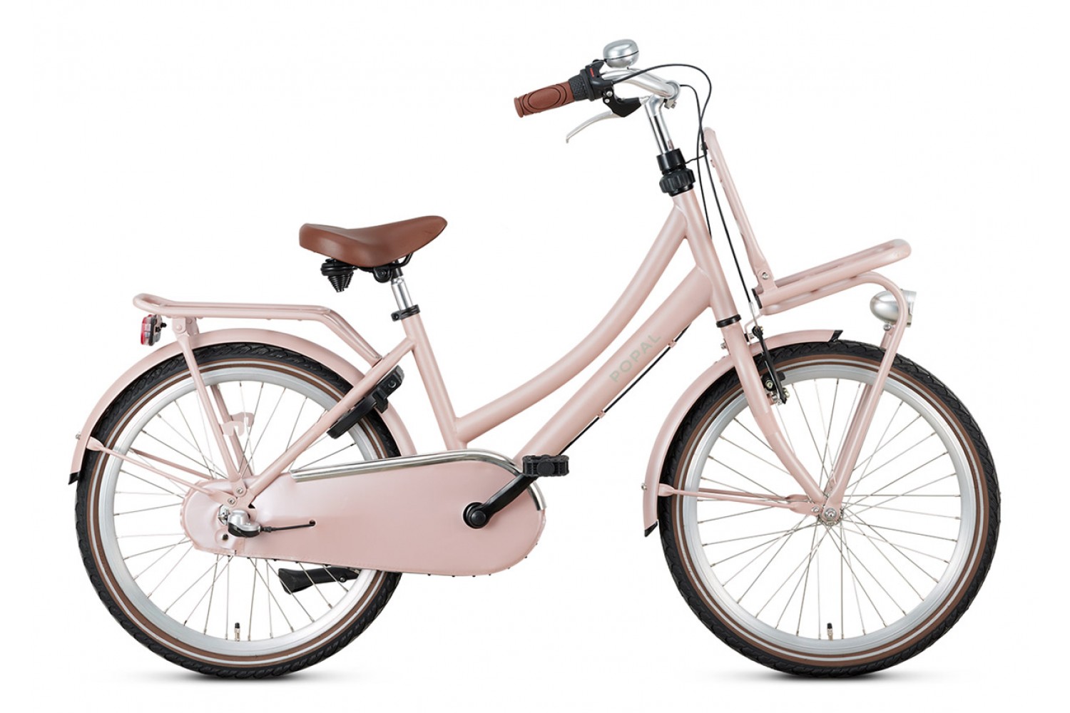 Popal Daily Dutch Basic+ N3 Transportfiets 22 inch Meisjes Zalm Roze