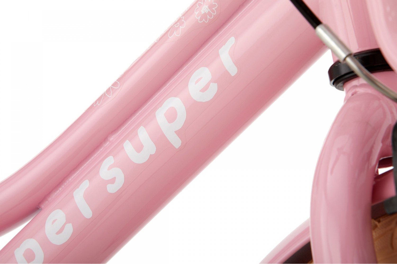 Supersuper Cooper 16 inch Kinderfiets Meisjes Roze