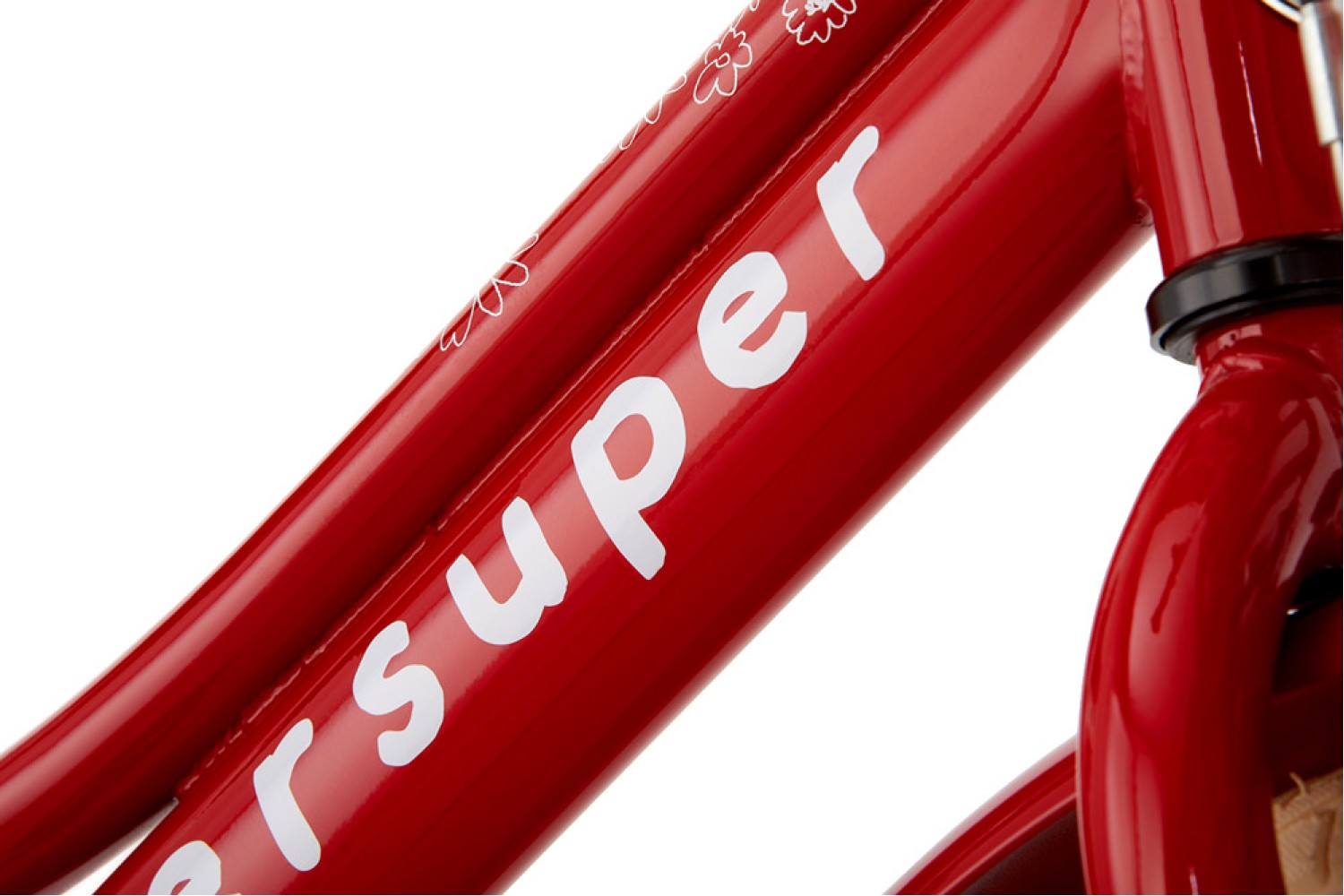 Supersuper Cooper Meisjesfiets 18 inch Rood