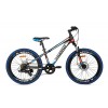 Supersuper Kiyoko Mountainbike 24 inch Zwart Blauw